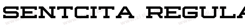 Sentcita Regular字体转换 Sentcita Regular字体转换